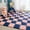 Pink 12pcs+Navy 12pcs, variant on 24-Pack Interlocking Foam Mats - EVA Floor Tiles for Gym, Home & Dorm - 10 Colors - Foldable & Cut-to-Fit - Includes Edging