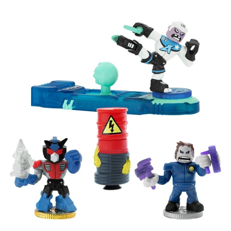 Akedo Power Storm Starter Pack Legendary Kick Attack. 3 Mini Battling Warriors with Training Practice Piece and Exclusive Joystick Controller, Boys, Akedo Power Storm Starter Pack Legendary Kick Attack. 3 Mini Battling Warriors with Training Practice Piece and Exclusive Joystick Controller, Boys,