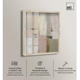 thumbnail image 2 of Misty Pink Dawn III Shadowbox Print Neutral Boho Art by Art Remedy, Blonde Frame, 24 x 30, 2 of 6