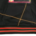 thumbnail image 5 of AACA Men's Varsity Patch Hoodie, Colorblock Pullover Sweatshirt for HBCU Pride, Black, 5 of 7