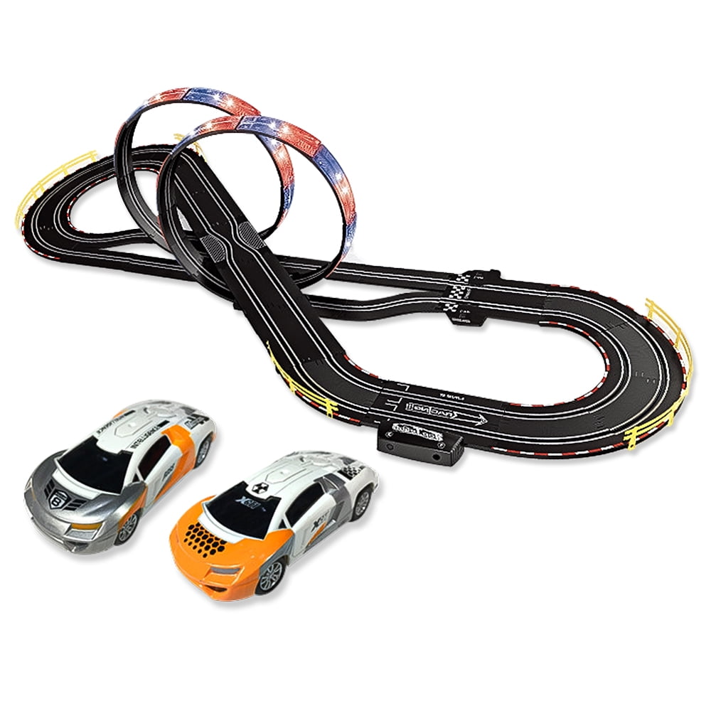 Growsly Electric Race Track Kids Toy Slot Cars Set Boys Toys for 3 4 5