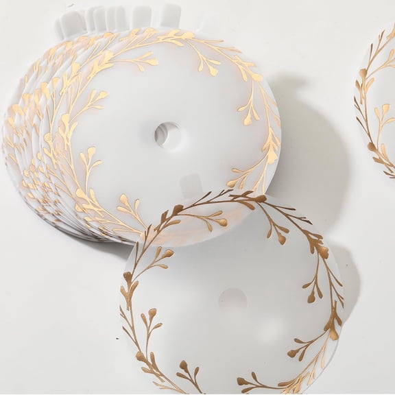 Candle Dust Covers | Floral Translucent Kraft for Candle or Craft Fragrance Candles Decoration | Candle Topper Protection Accessories