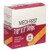 Medi-First Strip Bandages,3"x7/8",Fabric,PK50 61450