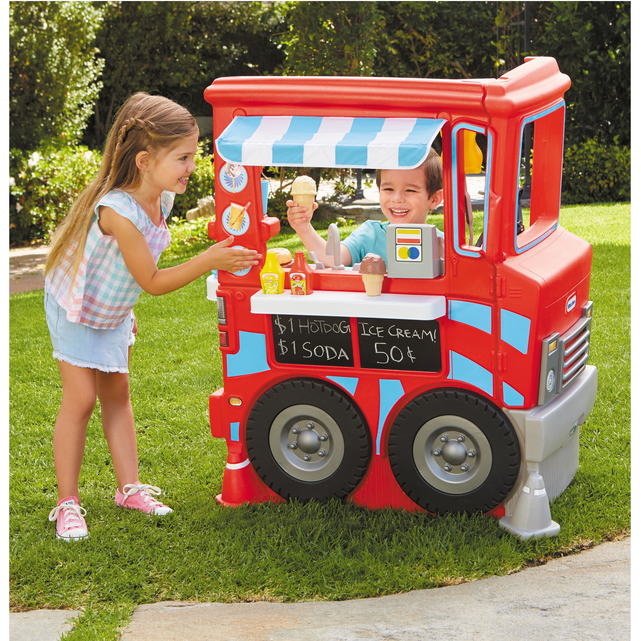 little tikes food van