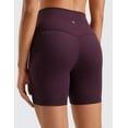 thumbnail image 2 of CRZ YOGA ButterLuxe Biker Shorts 6" High Waisted Women Workout Running Yoga Pants, 2 of 8