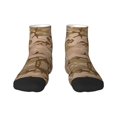 thumbnail image 7 of Adult Quarter Ankle Socks Desert Camouflage Cushion Ventilation Sports Socks, 7 of 7