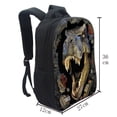 thumbnail image 4 of Dinosaur School Bag Rucksack Backpack (Dinosaur 5 14 Inch), 4 of 10