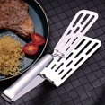 thumbnail image 4 of 1pc, Stainless Steel Frying Shovel, Multi-functional Pancake Clip, High Temperature Resistant Steak Clip, Kitchen Anti-scalding Thickened Household Frying Shovel, Kitchen Tools, Kitchen Accessories,, 4 of 4