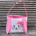 thumbnail image 6 of Sofullue Easter Bunny Basket Bag for Kids Boys Girls Personalized Candy Egg Baskets with Long Ear Gifts Storage Buckets, 6 of 12