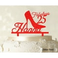 thumbnail image 1 of Custom Birthday Cake Topper Personalized Glitter Cake Topper Color Option Available 5-7 Inches Wide, 1 of 1