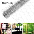 thumbnail image 3 of 13FT x 13.78inch Metal Fence Netting Metal Wire Fences Hexagonal Galvanized Welded Mesh Wire for Rabbit Cage Chicken Coop, 3 of 10