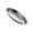 Silver Small, variant on Tibvox Steaming Fish Tray Stainless Steel Silver/Gold Oval Shape Multifunctional for Home or Restaurant Use Serving Plate