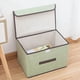 thumbnail image 5 of Caja de almacenamiento con tapa Caja de almacenamiento plegable de almacenamiento para juguetes, libros, armario, mitorio, L verde Baoblaze contenedor de almacenamiento con tapa, 5 of 7