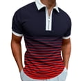 thumbnail image 1 of Ketyyh-chn99 Chemises Habillées pour Hommes 2024 Mode d'Été Chemise de Plage pour Hommes T-Shirts en Coton à Col Rond à Manches Courtes Rouge,G, 1 of 5
