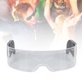 thumbnail image 4 of Luminous Glasses, 7 Colors 4 Modes LED Visor Glasses Single Key Control  for Cosplay Party, 4 of 7