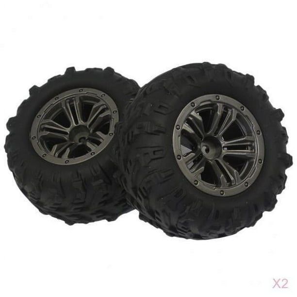 4 Unids / set RC Toy Car Monster Vehicle Truck Neumáticos Neumáticos Reemplazo de llantas de ruedas