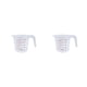 thumbnail image 4 of Naiovety Measuring Jug Convenient V-shaped Glass Baking Anti-skidding Graduated Handle Tools Nozzle Kitchen 500ml 2piezas, 4 of 6