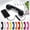 Black, variant on Phone Receiver For Cell Phone, Retro Handset, Turns Your Cell Into a Corded Receiver, Plug In And Talk, No Battery or Pairing