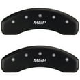 thumbnail image 2 of MGP 4 Caliper Covers Engraved Front & Rear MGP Matte Black finish silver ch, 2 of 2