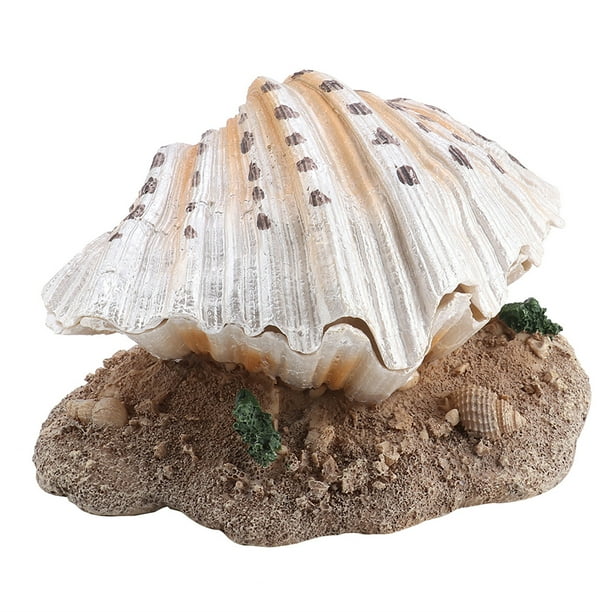 Adorno de arrecife de coral, decoración de acuario, arrecife de coral, pecera, decoración de concha, decoración de pecera construida para durar
