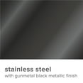 thumbnail image 6 of True 4 Piece Black Stainless Steel Barware Set - Cocktail Shaker & Accessories, 6 of 11