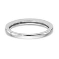 thumbnail image 5 of 14K White Gold Ring Band Wedding Diamond Round Set of 2 , Size 6, 5 of 7