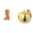 thumbnail image 1 of Estatua De Cabeza De Isla De Pascua Moai, Retrato Antiguo, Escultura Ahu, Figura De Cerámica Retro De Resina Y Fruta, Decoración De Colección, Artesanía, Adorno Delicado, Estatua De, 1 of 8