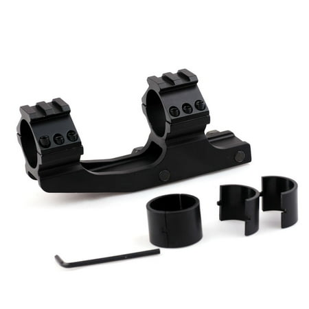 30mm Rings Cantilever Scope Dual Mount Heavy Duty Picatinny Weaver (Best One Piece Scope Mount)