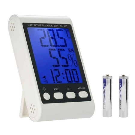 Thermo Hygrometer Sensor (CX-601 High Precision Large Screen Electronic Hygrometer High Sensitive Sensor Digital Thermo Hygrometer)