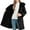 Black, variant on Women's Winter Parka Coat Sherpa Fleece Lined Drawstring Waist Hooded Jackets Warm Thicken Coat Outerwear with Pockets