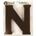 thumbnail image 1 of Trend Lab Tall Brown Letter 'N' ( Can Stand Alone On A Shelf Or Hang On Wall), 1 of 1