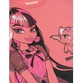 thumbnail image 2 of Monster High Draculaura Boxy T-Shirt Toddler to Big Kid, 2 of 3