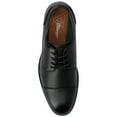 thumbnail image 4 of Vance Mens Alec Comfort Cap-toe Flexible Oxford Dress Shoe, Widths Available, 4 of 9