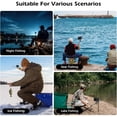 thumbnail image 5 of Underwater Fishing Camera 4 3 Inch IPS Monitor Fish Finder With Infrared Night Vision HD Camera With 15m Cable IP68 Waterproof For Ice Lake Boat Kayak Fishing, 5 of 8