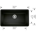 thumbnail image 7 of BLANCO PRECIS Super Single Undermount - Cafe Brown, 7 of 7