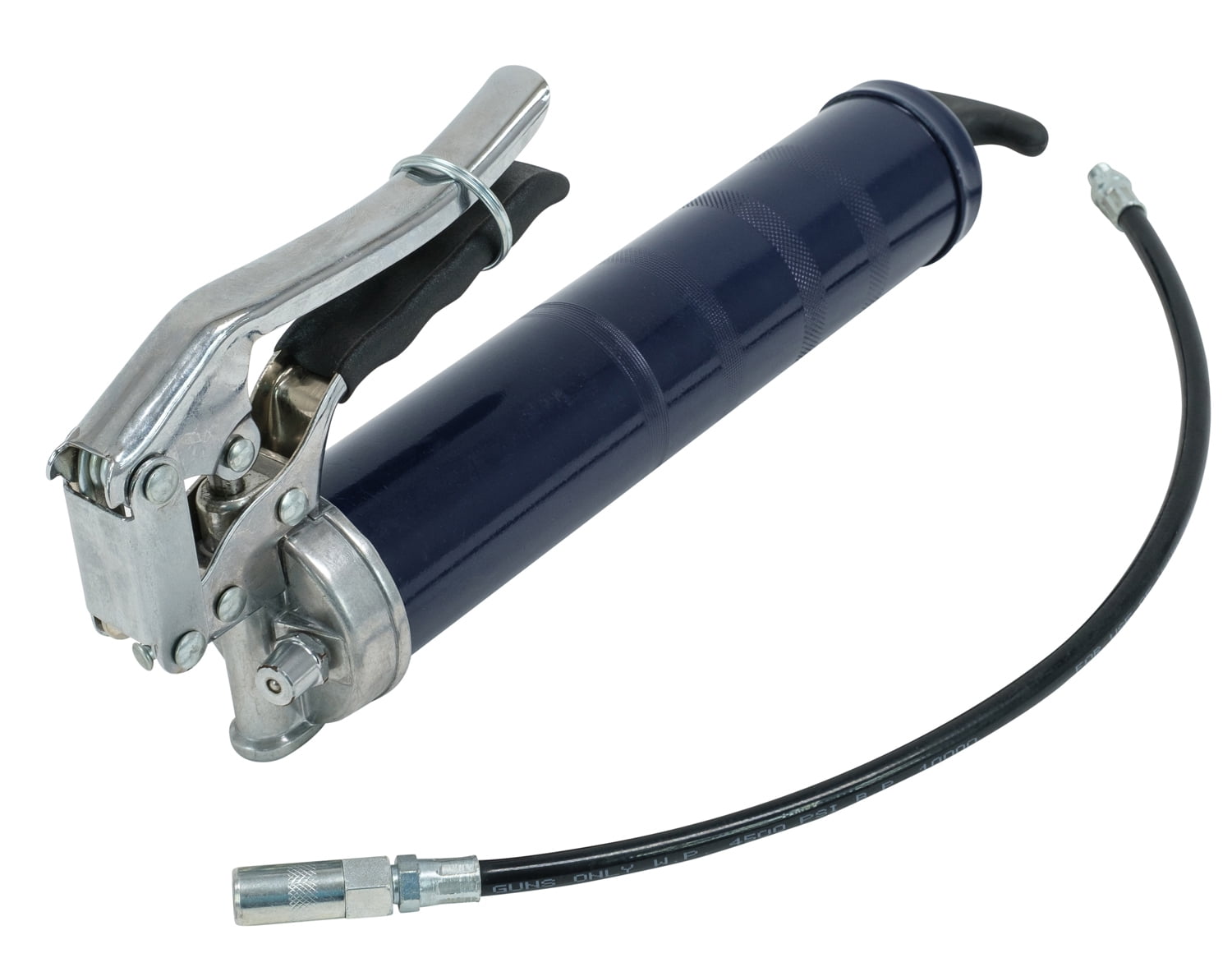 (2 Pack) Pistol Grip Grease Gun, 5000 PSI, 18" Hose, Capacity, 16oz Bulk/ 14oz Cartridge