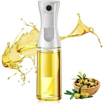 Refillable Oil Sprayer for Cooking - 6.7 fl.oz Glass Oil Sprayer Mister- Olive Oil Spray Bottle - Olive Oil Sprayer Mister - Oil Spitzer - Oil Dispenser for kitchen - Air Fryer Accessories