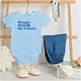 thumbnail image 3 of Hanging With Cousin Family Love Romper Boys or Girls Infant Baby Brisco Brands 12M, 3 of 6