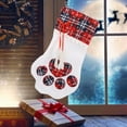 thumbnail image 3 of Bolsas de regalo de pata de perro de Navidad,Bolsas de regalo de Navidad Bolsas de regalo de Navidad para perros Medias de Navidad para mascotas Diseño aerodinámico Jadeshay A, 3 of 8