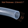 thumbnail image 2 of Manguera de agua flexible de PVC trenzado Uxcell 1 pulgada ID 1.18 pulgadas OD, 2 of 4