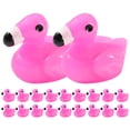 thumbnail image 1 of 50 mini flamencos de resina, figuras de flamencos para decorar tu jardín, casa de muñecas, fiestas, adorables animalitos, 1 of 8