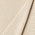 thumbnail image 1 of INKIVY Bree Knit Throw Ivory 50x60, 1 of 2