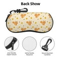 thumbnail image 4 of Picia Squirrel And Leaves Print Sunglasses Case, Eyeglasses Case Protector Large Glasses Case, Key Lock Case Protective Glasses Holder Eyeglasses Cases, 4 of 8
