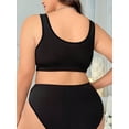 thumbnail image 2 of Plus Heart-ring Cut Out Lingerie Set, 2 of 4