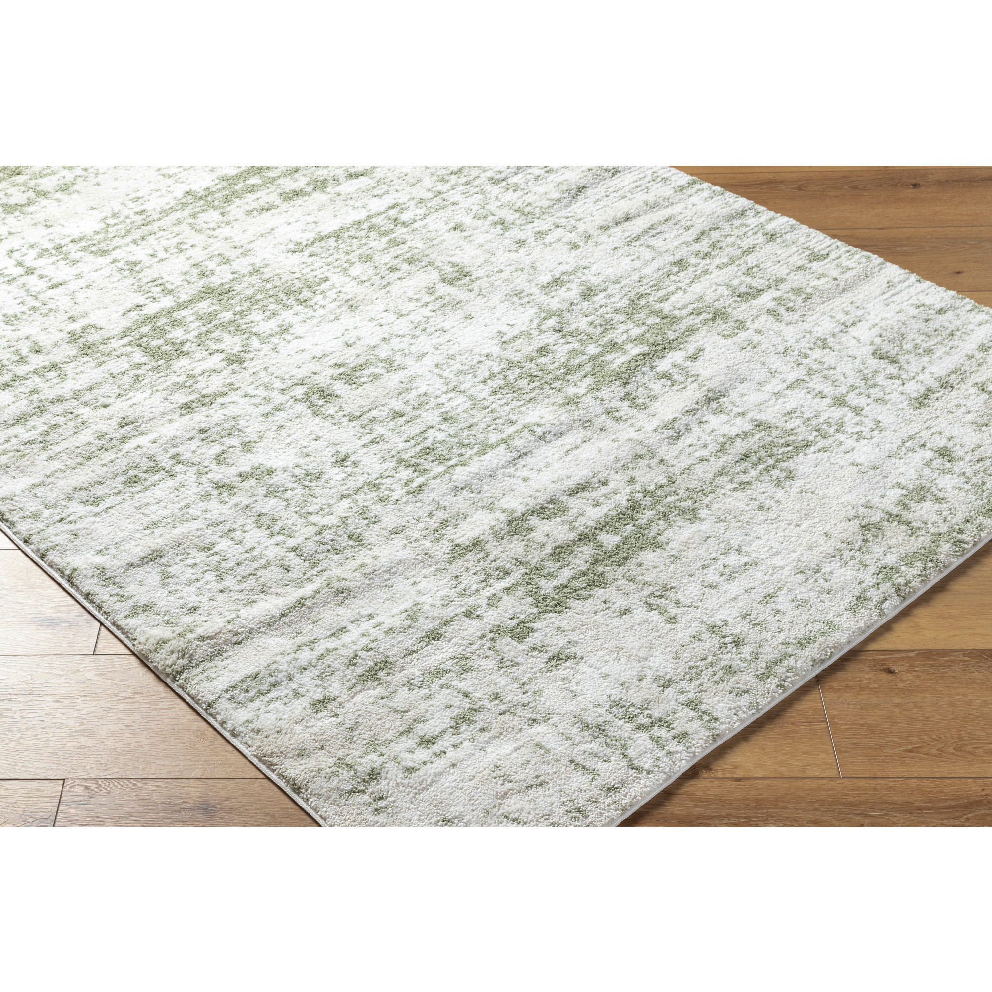 Artistic Wavers Osaka Area Rug, 7'10" x 10', Cream/Dusty Sage