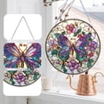 thumbnail image 3 of 5D Rhinestone Art Kit Hanging Wall Decor - DIY Diamond Art Catcher Window Ornament - Acrylic Rhinestone Craft Kit for Home Decor, Living Room, Bedroom - Stress Relief Craft Gift, 3 of 10