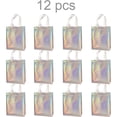 thumbnail image 5 of WuPing 12 Pcs Gift Bags with Handles - Reusable Non-Woven Party Favor Bags 8x4x10 Inch, 5 of 6