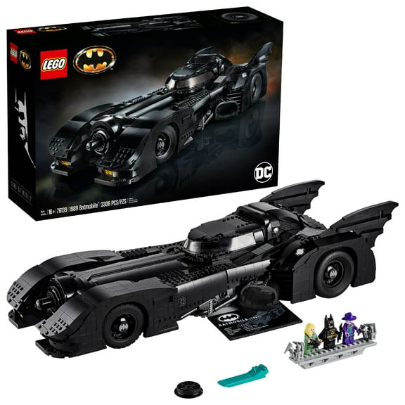 LEGO 76139 DC Batman 1989 Batmobile Building Kit (3,306 Piece)