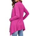 thumbnail image 6 of Enjoytime Lightweight Cardigans for Women Long Sleeve Open Front Cardigan Casual Fall Fashion Asymmetrical Hem Knit Coat, 6 of 6