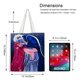 thumbnail image 5 of Lore Olympus Bolso de tela con estampado de lienzo para mujer, bolsa de compras reutilizable y estética, con cremallera interior, regalo para mujer,38*45cm., 5 of 6